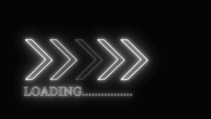 abstract beautiful creative loading illustration background 