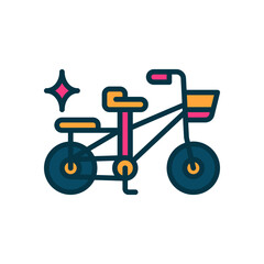 bicycle icon for your website, mobile, presentation, and logo design.