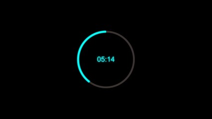 abstract beautiful countdown bar illustration background 