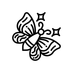 butterfly icon for your website, mobile, presentation, and logo design.