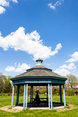 gazebo in the park