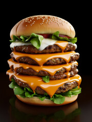 Monster Cheeseburger