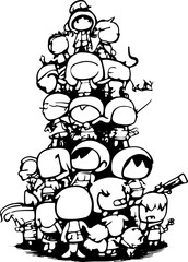 cartoon, cute, monster, eyes, graphics, illustrations, creature, whimsical, adorable, designs, characters, portraits, vector, children, childrens book, happy, cartoon, comic, illustrations, colorful,	