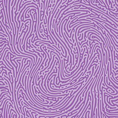 Turing Abstract Seamless Trippy Pattern, Organic Texture, Reaction Diffusion, Purple Background