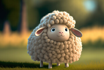 3D Animation Sheep