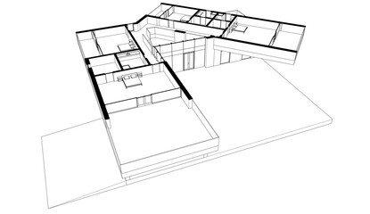 house plan blueprint