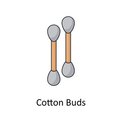 Cotton Buds Vector Isometric Filled Outline icon for your digital or print projects.