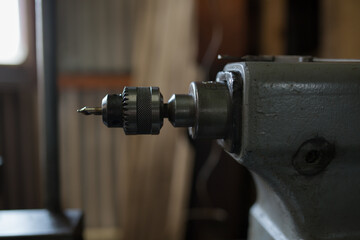 Where parts are made with a lathe