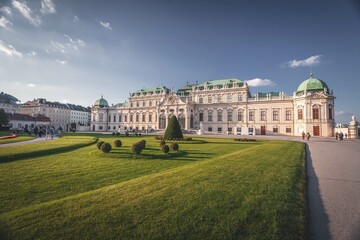 Fototapeta na wymiar view of the palace Vienn