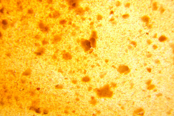 Background, fruit pastille, dessert with nuts closeup.