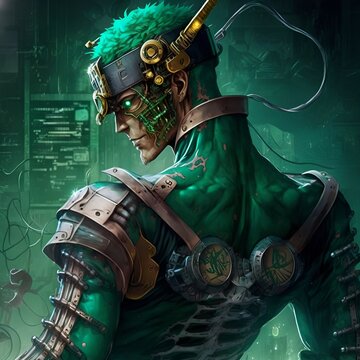 robot cyborg soldier