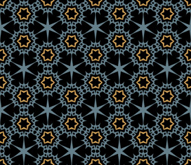 Abstract tileable geometric pattern. A seamless background, vintage texture.	