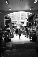 people in the market - Bangkok