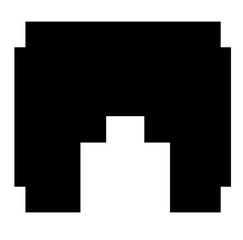 Blocky Retro Bitmap Themed Arcade Gamer Mono Letter Fonts