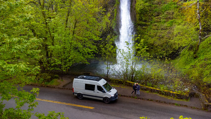 Van Life Couple in Oregon