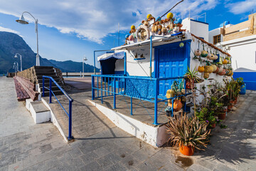 View of the coastal town of Puerto de Las Nieves,sen Gran Canaria, Canary Islands, Spain. © Ricardo Algár