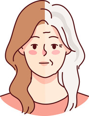 Younger and older woman