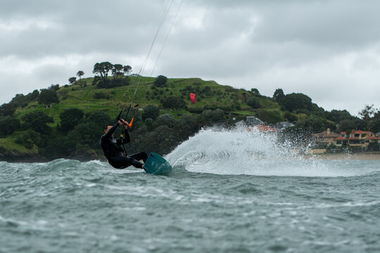 Kite surfing