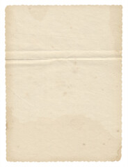 Texture old paper with traces of scuffs and stains