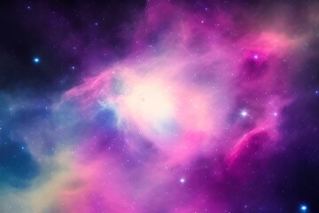 Fototapeta premium deep space concept. Generative ai 