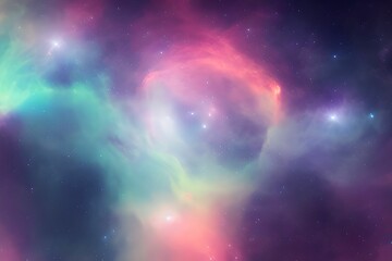 deep space concept. Generative ai
