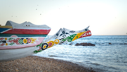 PIROGUE DAKAR CAYUCO SENEGAL