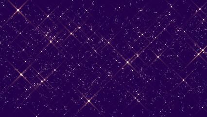 3D rendering of an elegant particle based holiday background