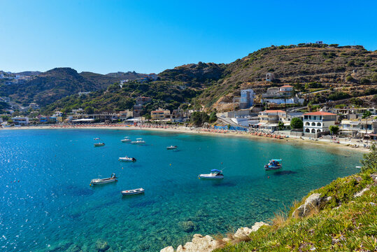 Badestrand in Ligaria (Gazi), Kreta 