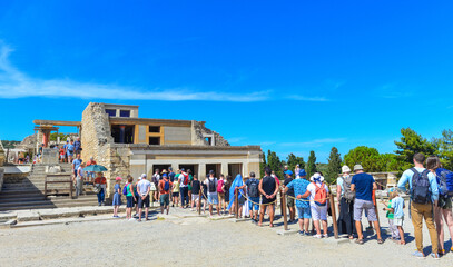 Palast von Knossos, Heraklion-Kreta, Griechenland