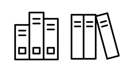 Library icon vector illustration. education sign and symbol