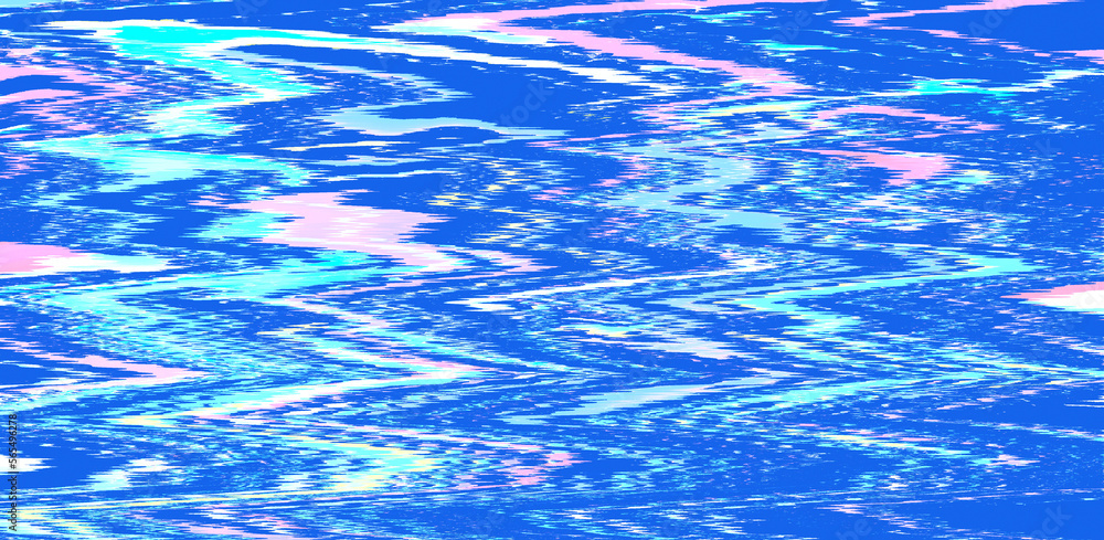 Poster Severe Static Noise like in old VHS video tape. Abstract background with flickers and random pixel pattern.