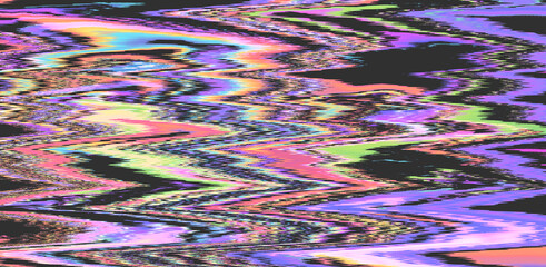 Severe Static Noise like in old VHS video tape. Abstract background with flickers and random pixel pattern.