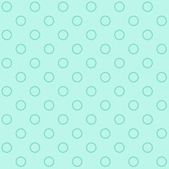 Seamless circles dot blue pattern. Colored Texture for Your design	