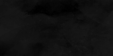 Dark cement wall in retro concept. Black concrete background for wallpaper or graphic design. Blank old plaster texture in vintage style. Abstract surface with unusual beautiful patterns.