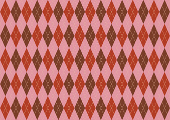 バレンタイン　アーガイル　背景素材