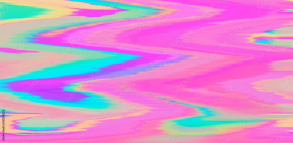 Poster Abstract background with flickers and pixel noise like in old VHS video tape. 