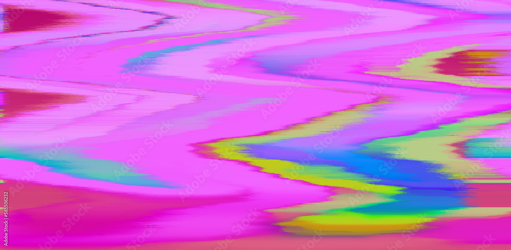 Poster Abstract background with flickers and pixel noise like in old VHS video tape. 