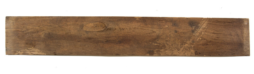 old wooden sign board background. plank wood isolated for design art work or add text message.