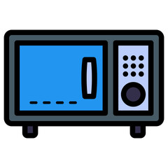 Fototapeta premium microwave illustration