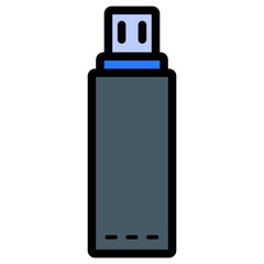 usb flash drive illustration