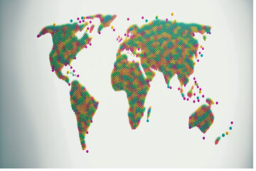 World map (AI Generated)