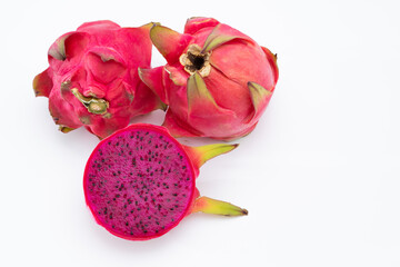 pink pitahaya or dragon fruit