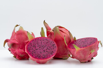 pink pitahaya or dragon fruit