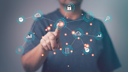 New technologies, big data and business process strategy, digital transformation management, Internet of Things (loT), operational automation, customer service management, cloud computing.