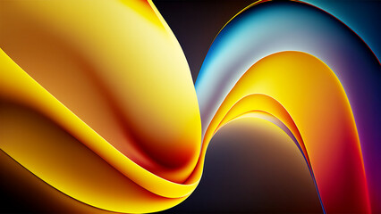 Background image, abstract art, gradient, light, color, digital illustration, generated by AI