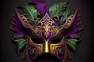 mardi gras carnival mask