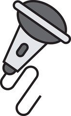 microphone icon illustration