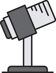 microphone icon illustration