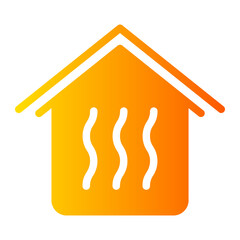 heating gradient icon