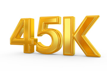 45K Follower  Golden Number 